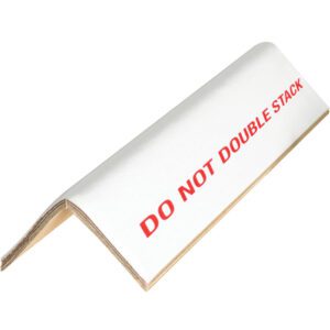 The MH-USA 2 x 2 x 36 .160 Edge Protector comes with red DO NOT DOUBLE STACK lettering to ensure the safety and stability of your shipments.