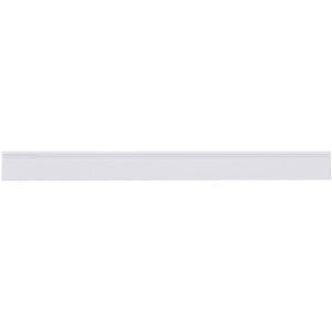 A horizontal, long, white rectangular strip resembles the 1/2 x 6 Open-Edge™ Plastic Label Holders (50/Case), set against a plain background.