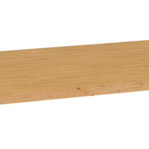 A rectangular wooden platform with a light-brown, natural wood grain texture. The platform appears flat and smooth, shown from a slightly elevated angle.