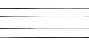The Quantum Back Ledge is a 48W x 4H, chrome-plated metal wire rack with four vertical supports and two hooked ends, designed to fit conveniently on a back ledge.