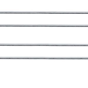 Viewed from above, the Quantum Back Ledge features an elongated design with multiple support bars, crafted from durable 304 stainless steel.