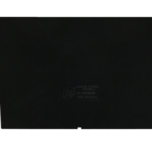 Black plastic storage bin features the Quantum Storage Systems logo and Made in U.S.A. text. Its compatible with QSB809, includes an optional Bin Divider for organization, and complements QSB810/QSB816.