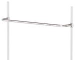 The product, Quantum Push Handle with a 36W chrome-plated finish, is ideal for hanging garments between two vertical rods in closets or storage systems.