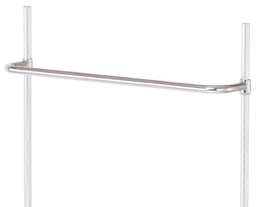 The product, Quantum Push Handle with a 36W chrome-plated finish, is ideal for hanging garments between two vertical rods in closets or storage systems.